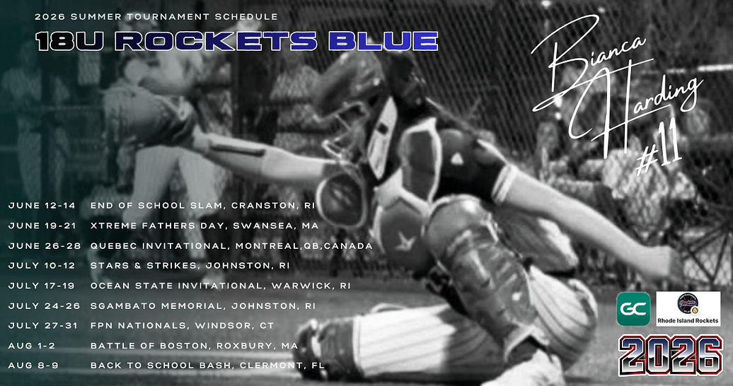 Neon Varsity Sports Team Schedule Facebook Post